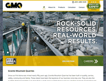 Tablet Screenshot of gmqrock.com